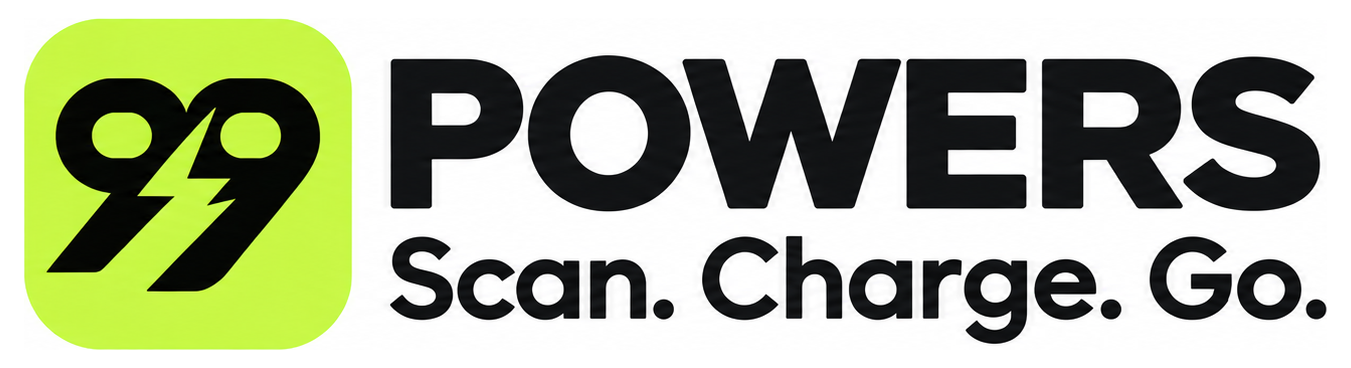 99 Powers — Scan. Charge. Go.